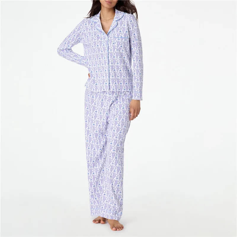 Roller Rabbit Monkey Pajamas Set