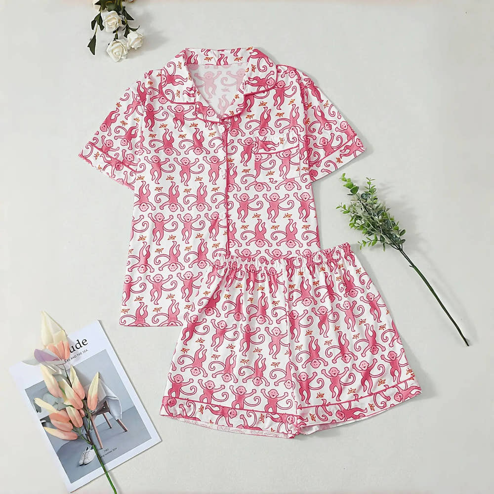 Roller Rabbit short pajama set