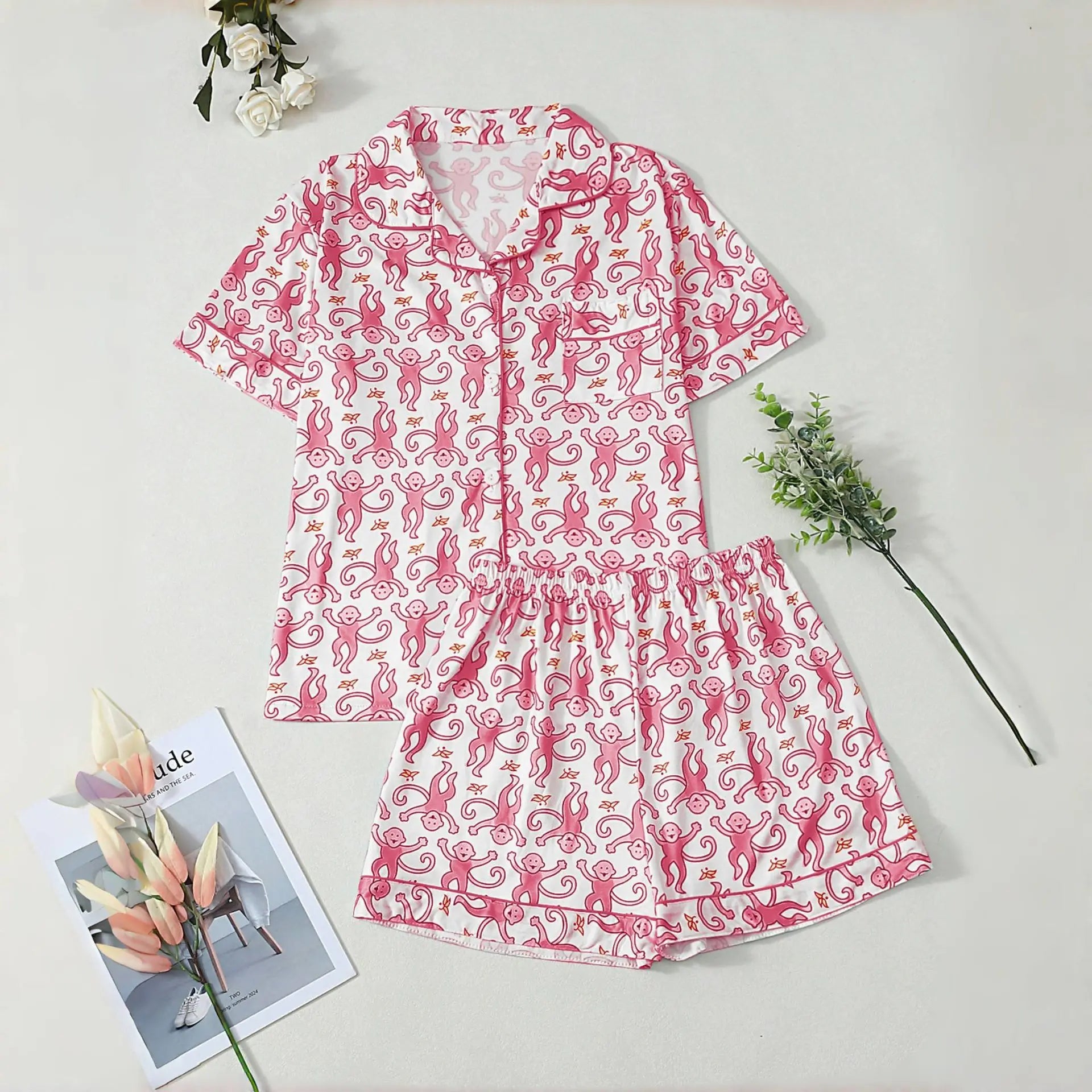 Roller Rabbit Short Pajama Set