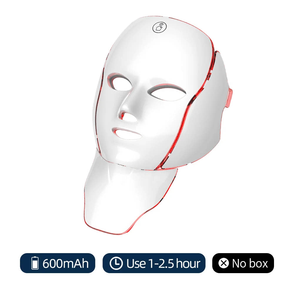 BoxFace 7 Color LED Face/Neck Beauty Mask