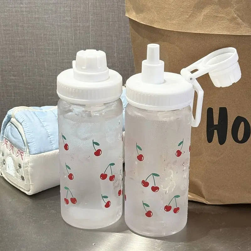 Kawaii Cherry Water Bottle