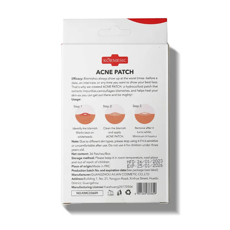 Acne Patch Hydrocolloid Acne Pimple Spot Treatment Fast Shrinking Korean Skincare - SweeTee Beauty leak-proof panties