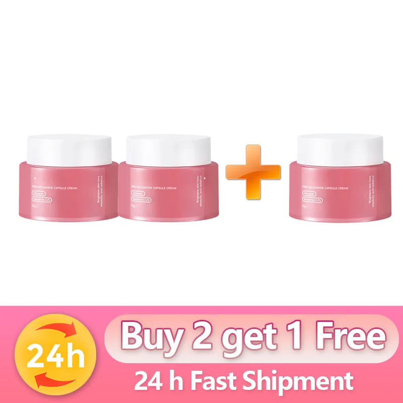 Korean Pink Collagen PDRN Capsule Cream with Niacinamide