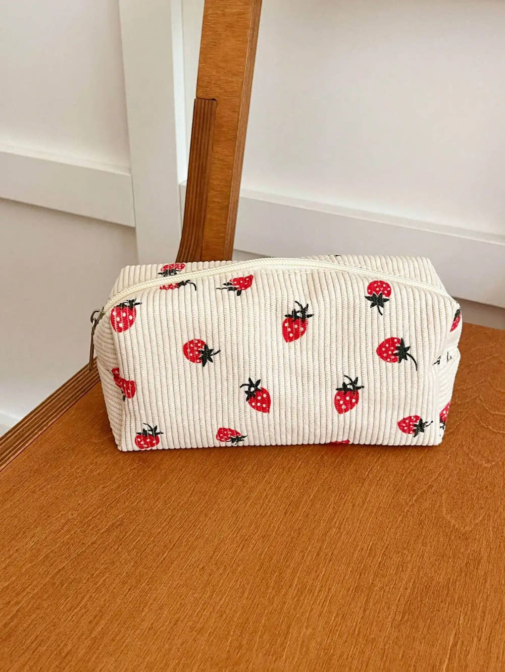 Strawberry Sugar Makeup Pouch