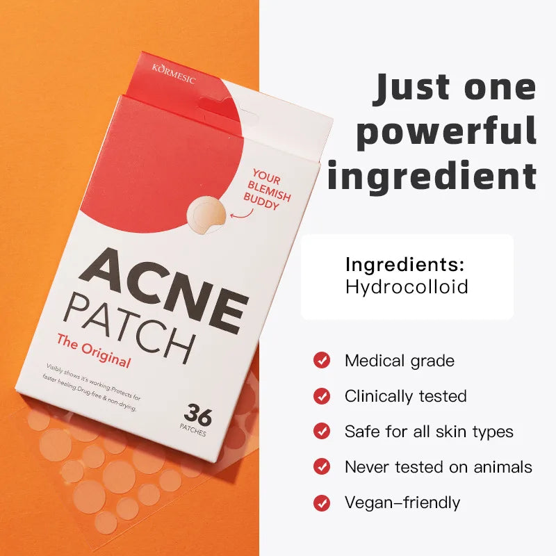Acne Patch Hydrocolloid Acne Pimple Spot Treatment Fast Shrinking Korean Skincare - SweeTee Beauty leak-proof panties