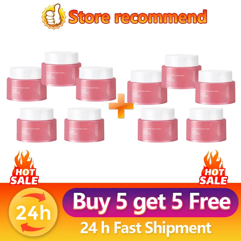 Korean Pink Collagen PDRN Capsule Cream with Niacinamide
