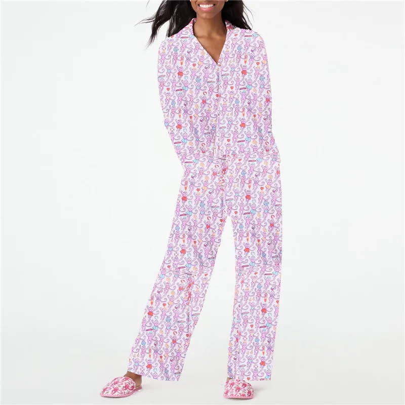 Roller Rabbit Monkey Pajamas Set