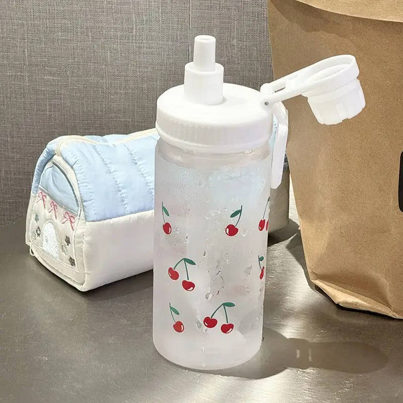 Kawaii Cherry Water Bottle