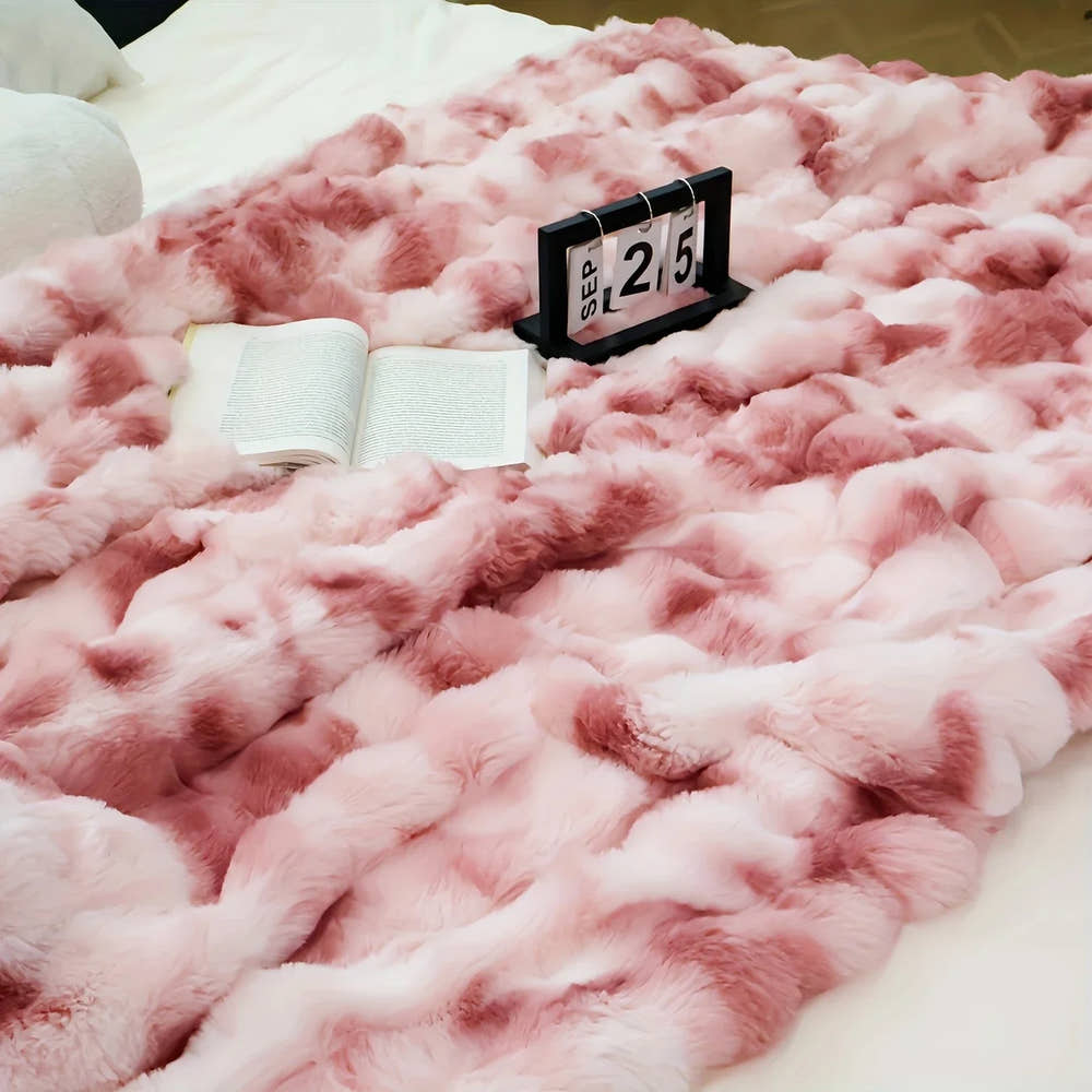 Bubble Fleece Blanket