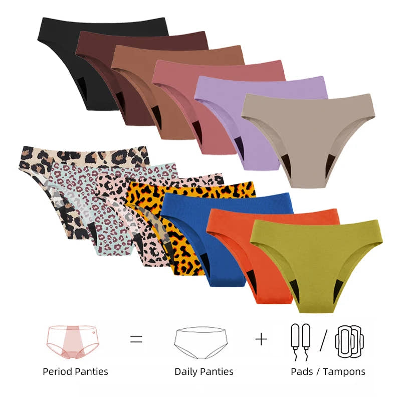 Seamless Bikini - SweeTee Beauty leak-proof panties
