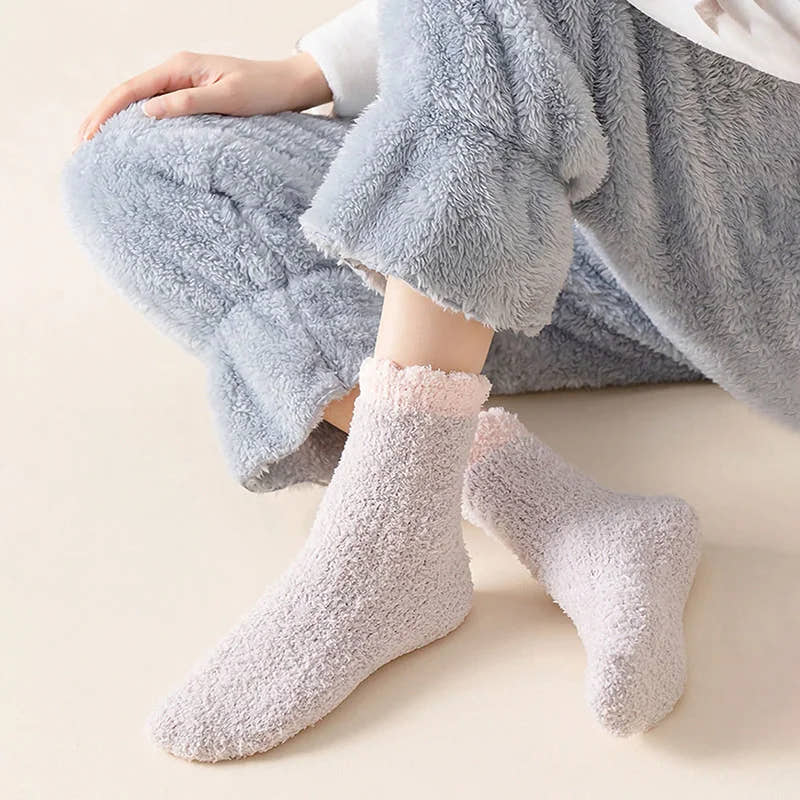 Plush Paradise Socks