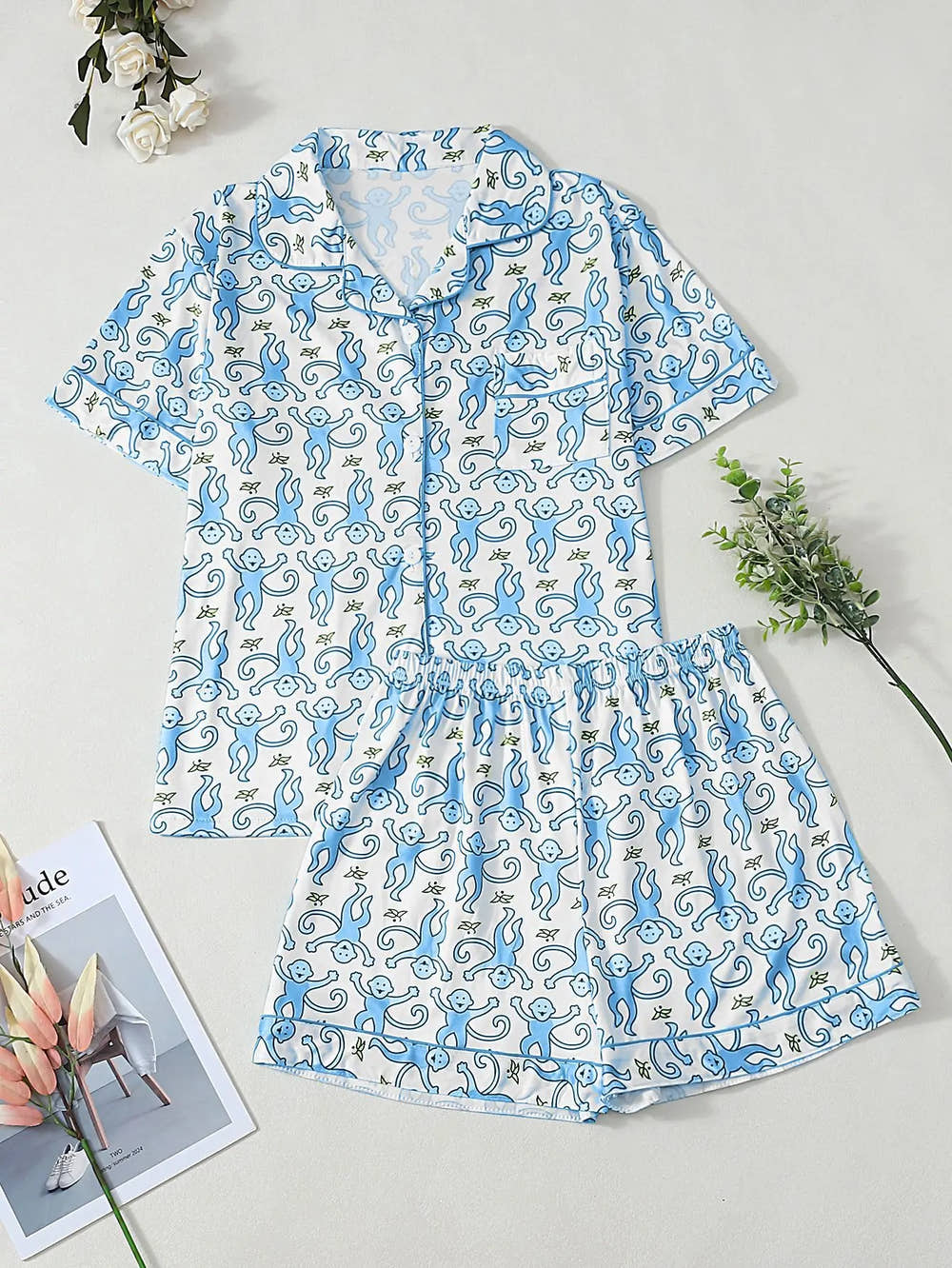 Roller Rabbit Short Pajama Set
