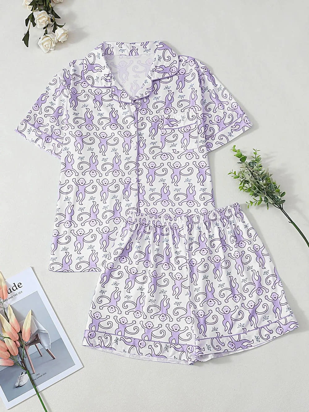 Roller Rabbit Short Pajama Set