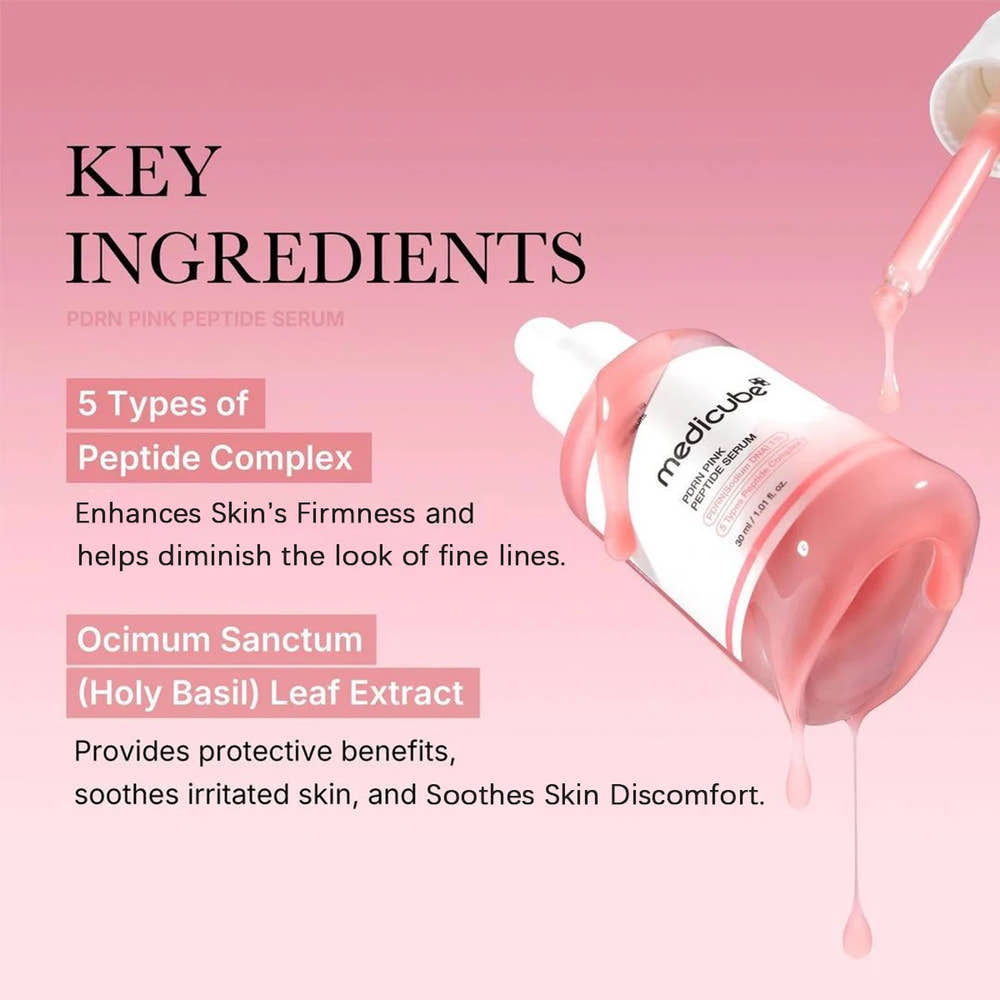 Medicube Salmon DNA PDRN Pink Peptide Serum