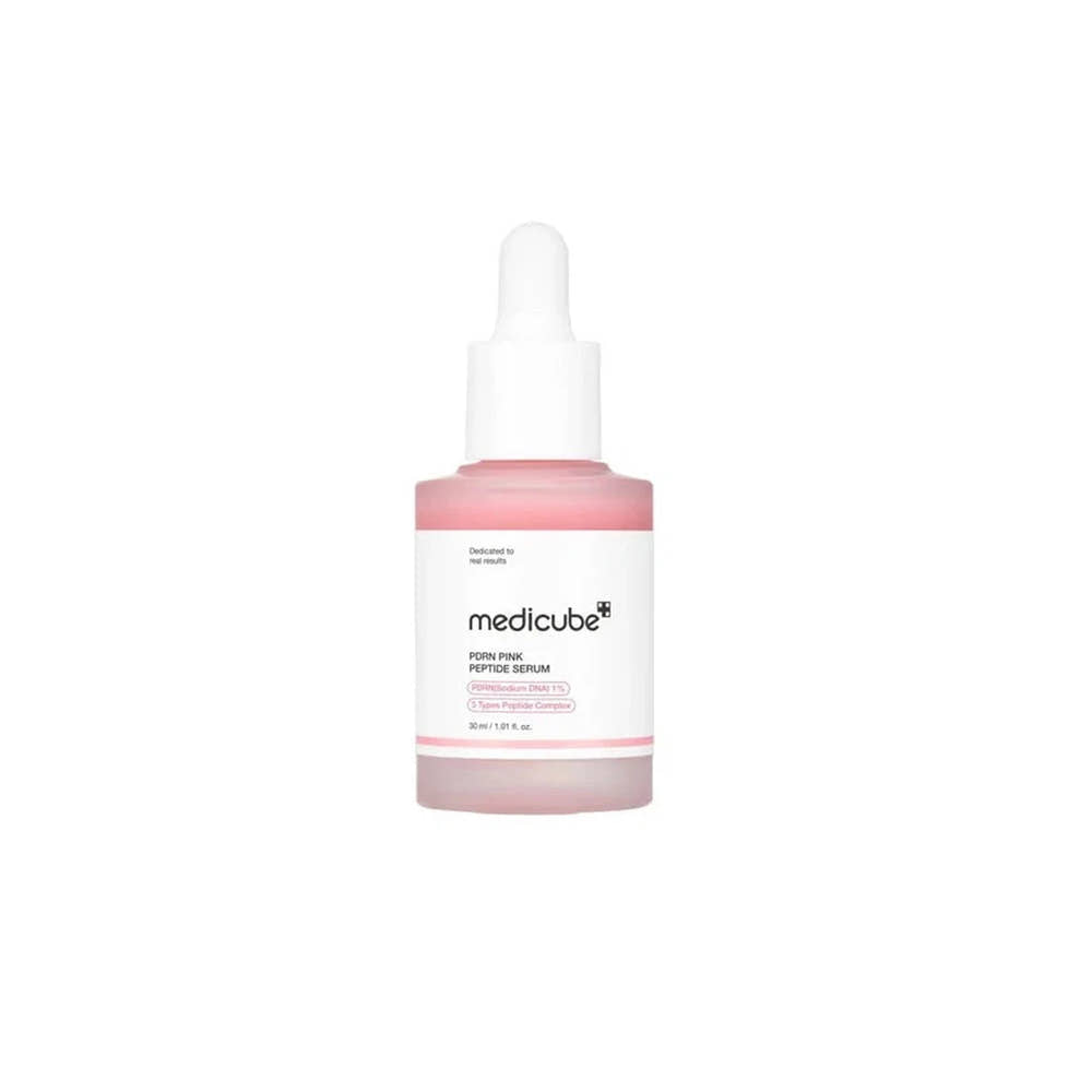 Medicube Salmon DNA PDRN Pink Peptide Serum bottle