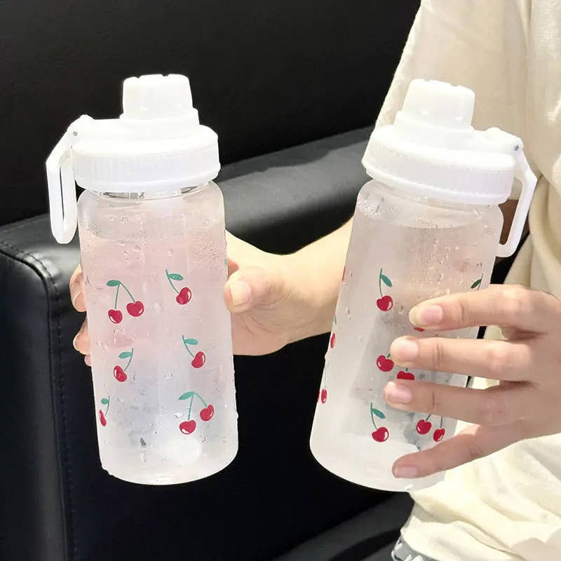 Kawaii Cherry Water Bottle